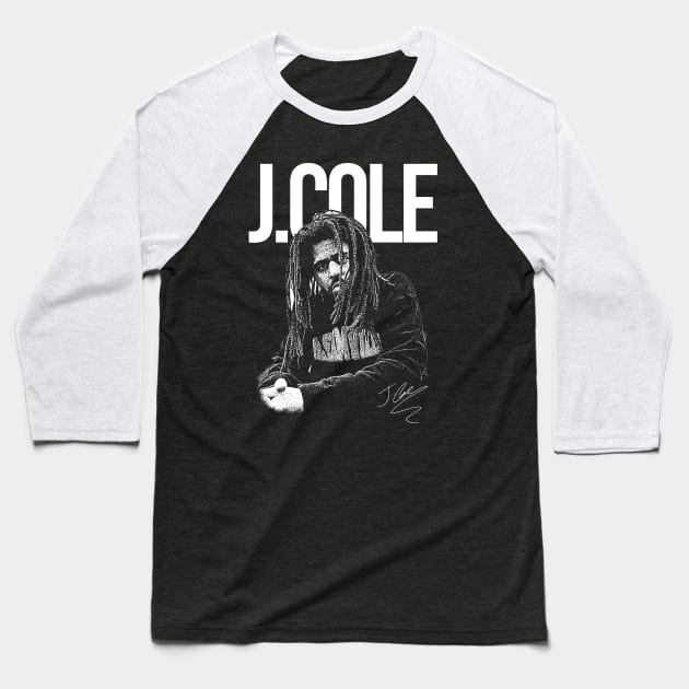 J COLE Baseball T-Shirt by AION